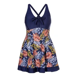 Badekleid „Mona“ blau XXL Damen