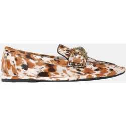 Mocasín mansion soft de mujer en piel estampada