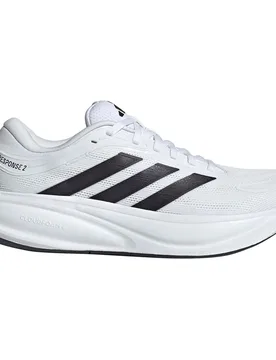 Response 2 Running Shoes Ftwr White / Core Black / Iron Met UK 7.5 Men - Adidas - FashionsVida
