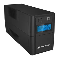 Onduleur Line-interactive 850 Va Avec 2 Prises 480w Black One Size unisex