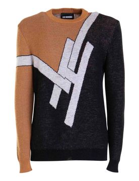 Maglione a maniche lunghe con scollo tondo
