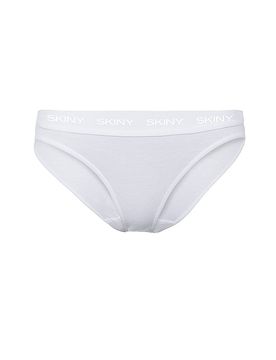 Rio Slip 2er Pkg COTTON RIB white weiss 42 damen