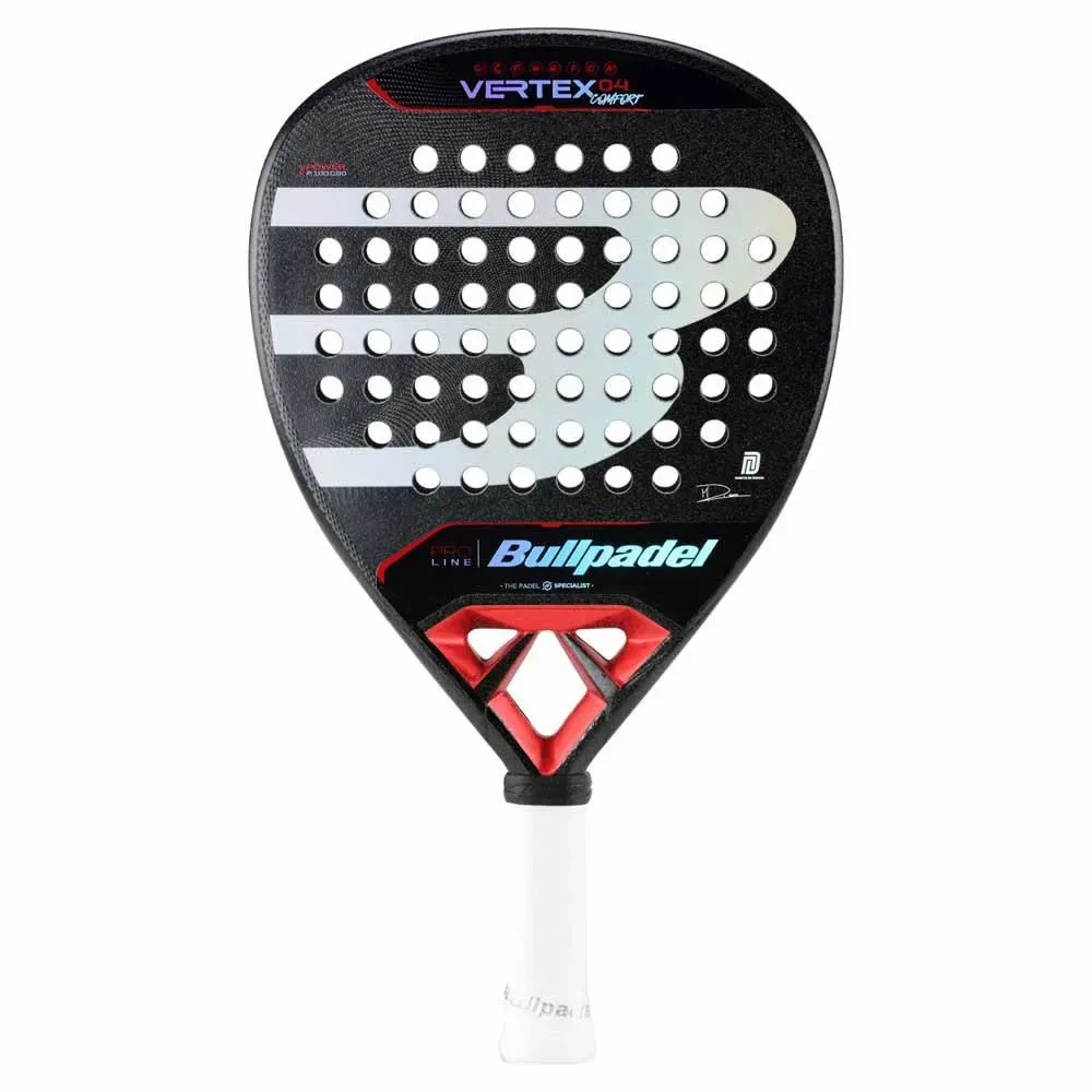 Vertex 04 Comfort 2024 Padel Racket Black / Grey One Size - Bullpadel - FashionsVida