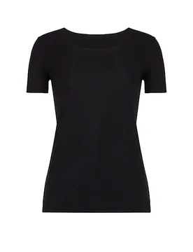 T-Shirt AURORA PURE nero L - Wolford - FashionsVida