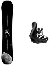 Packs (snowboard + fix) - - Pack Process Flying V 2024 - Noir