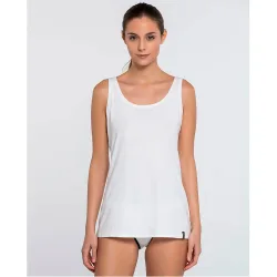 Punto - Camiseta sin mangas en algodón