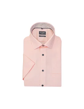 Camisa Regular Fit naranja 46 - Olymp - FashionsVida