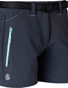 Friza pantalón corto montaña mujer Negro (XS)