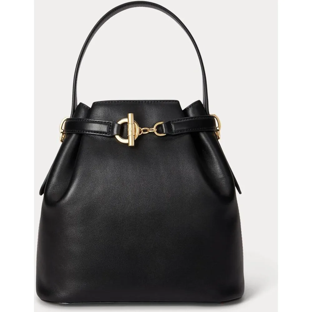 Bolso bandolera pequeño de mujer de piel - Lauren Ralph Lauren - FashionsVida