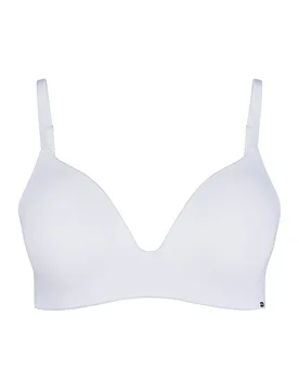 Sujetador sin aros CLASSICOTTON white blanco 80A - Skiny - FashionsVida