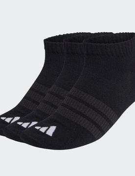 CALZINI LOW-CUT THIN&LIGHT ESSENTIALS CONFEZIONE DA 3 PAIA 37-39 Black / Black / White