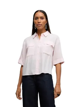 Chemise à Manches 3/4 Ryder Fabiana Primrose Pink XS