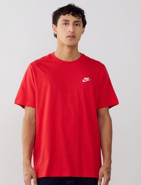 Tee Shirt Club rouge/blanc s