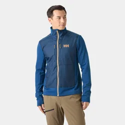 Men's Versalite Hybrid Fleece Jacket Blue XL - Dark Blue - Male