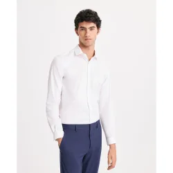 Camisa de hombre super elástica estructura