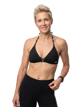 Hugo Haut De Bikini Pure 10269296 Triangle Black M - Hugo Boss - FashionsVida