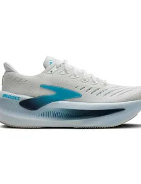 Glycerin Max 2 Running Shoes White / Grey / Teal UK 10.5 Men - Brooks - FashionsVida