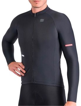 Supernova thermal maillot manga larga hombre Negro (L)