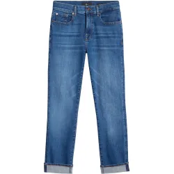 Vaqueros pitillo de mujer Relaxed Skinny de tiro medio