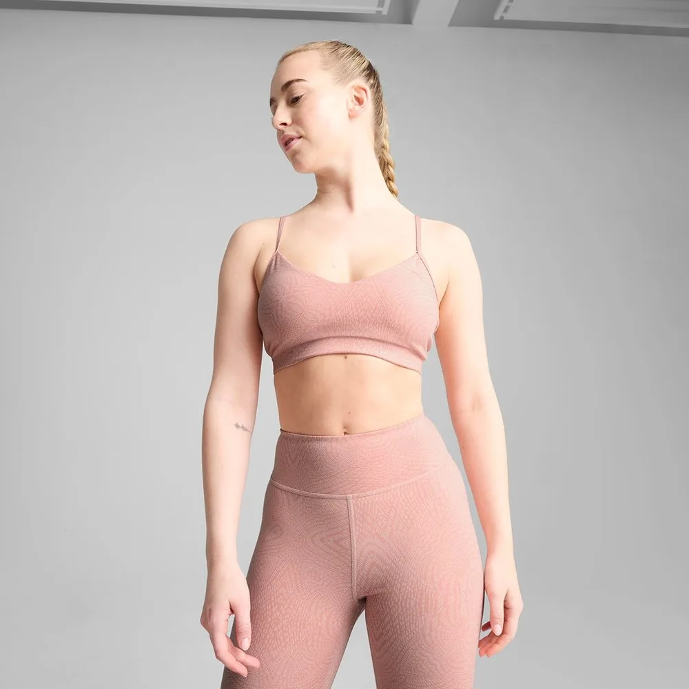 Sujetador deportivo de mujer Move Cloudspun Bra - AOP - Puma - FashionsVida