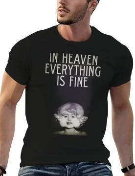 In Heaven Everything Is Fine - Eraserhead T-Shirt cotton tshirt 100% funny t shirts cotton t shirt man plain T-shirt - Aliexpress - FashionsVida