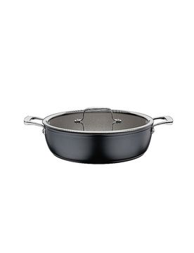 Gourmettopf MERIDIAN Intense Pro 28cm / 4l Antihaft schwarz baby