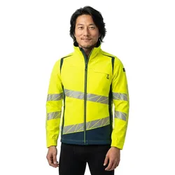 Veste Accelerate Safe 19009 Hi-Vis Yellow / Dark Petroleum M
