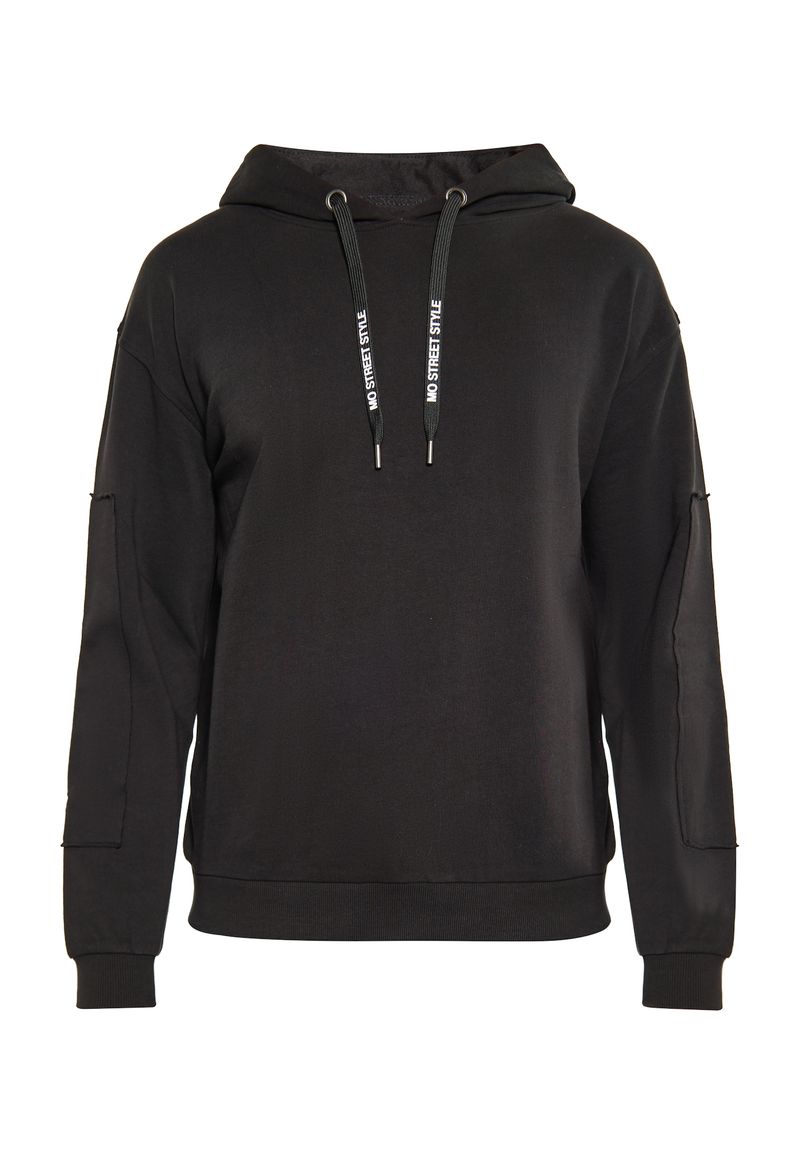 MO Sudadera negro / blanco
