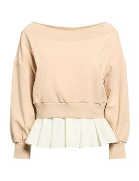 Sweatshirt Damen Sand M Damen