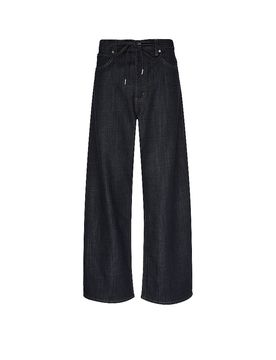 Jeans Balloon Fit THE OFF DUTY DRAWSTRING BOW Rinse dunkelblau 27 damen