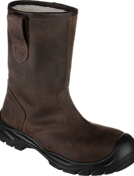 Bottes de sécurité Fourrées S3 SRC WR HRO HI CI Xorion Brunes Brun 47