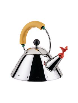 Hervidor de agua 1l acero inoxidable / Amarillo plata
