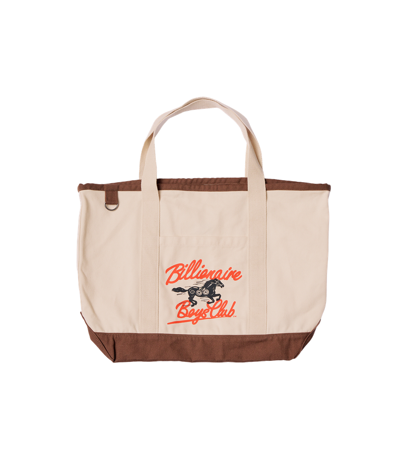 Year Of The Horse Bb Pony Tote Bag - Off