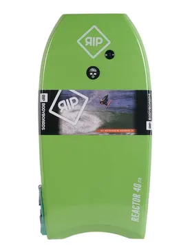 Bodyboard Eps Reactor 42 Str+coil Leash Pu Green / White 106.7 cm unisex