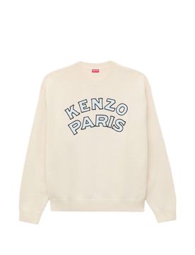Men's Embroidered Knit Sweater