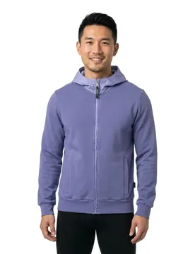Sweat-shirt à Zip Dylan Hybrid Artic Blue M