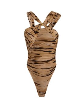 Body donna - body - cammello