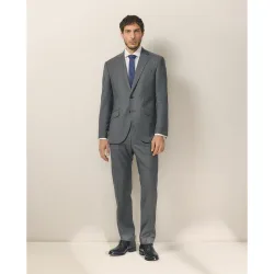 Traje falso liso de hombre