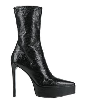 Botines de caña alta Mujer Negro 40 Mujer