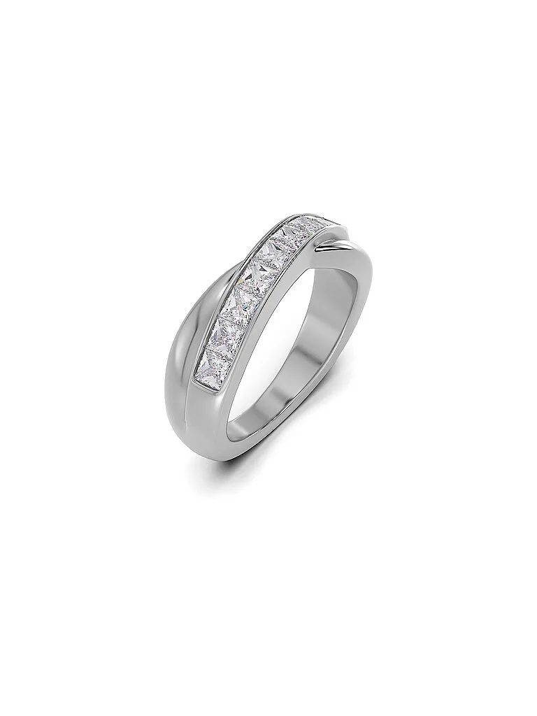 Bague double ANDORRA argentée argent XS - Edblad - FashionsVida