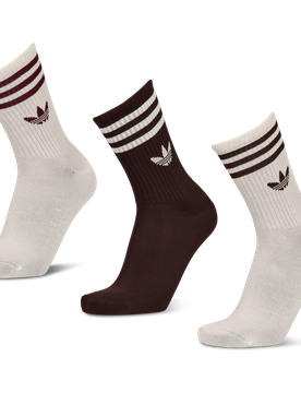 Mid Cut Crew 3 Pack Unisex - Calze Bianco - Taglia 43-45 43-45