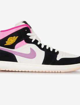 Air 1 Mid noir/rose 40