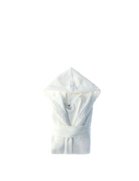 Accappatoio in cotone BIANCO L