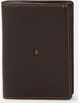 Cartera de piel en con siete tarjetas - Pielnoble - FashionsVida