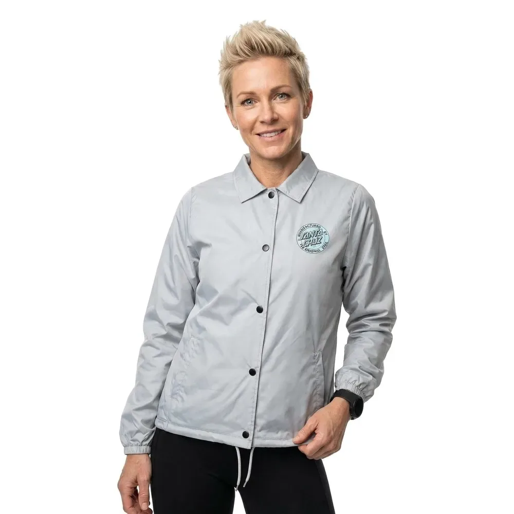 Giacca Mfg Fade Coach Light Light Grey M - Santa Cruz - FashionsVida