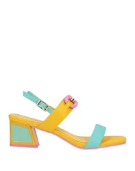 Sandalias Mujer Amarillo 40,41 Mujer