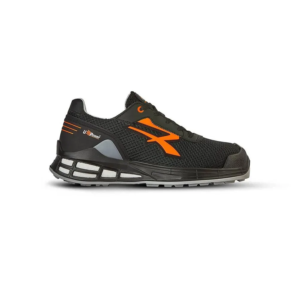 Chaussures De Sécurité Irvin Black / Orange EU 44 - U-Power - FashionsVida