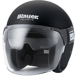 Casco Moto Jet Pod 06 Mono Nero Opaco taglia XS