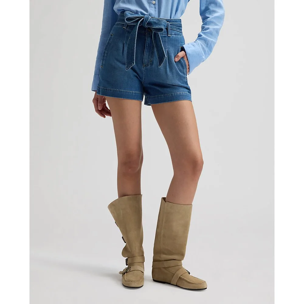 Vaqueros cortos de mujer de corte relaxed - Lee - FashionsVida