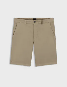 Shorts chino uomo marrone chiaro - Hugo Boss - FashionsVida